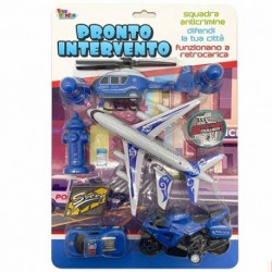 SET POLIZIA RETRO BL.  - 27654