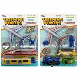 SET MEZZI TRASPORTI PUBBLICI BL.  -