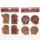 SET 20 BIGLIETTI CHIUDIPACCO  - 74878