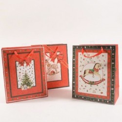SHOPPER NATALE 6X135XH32CM CHRISTMAS BLI