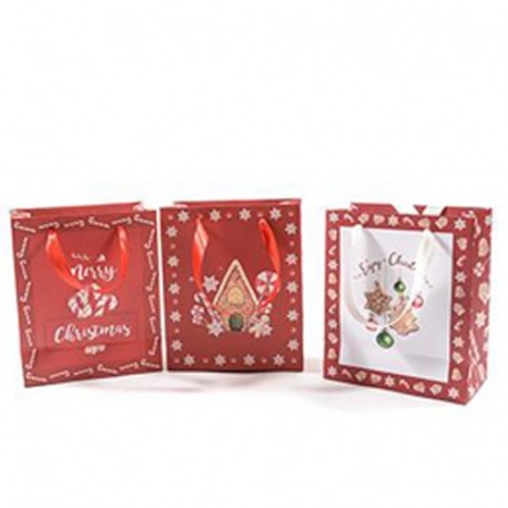 SHOPPER NATALE H22X17X10CM  - 94015