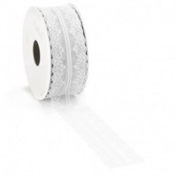 NASTRO VALENTINA 10MX38MM BIANCO  -