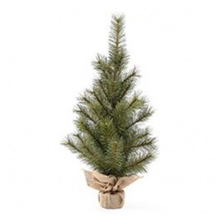 ALBERO DI NATALE C/BASE IN YUTA H.60 CM