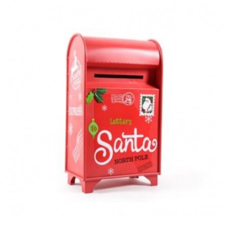 CASSETTA POSTALE DI BABBO NATALE 34.5X21