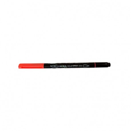 PENNARELLO LYRA AQUA BRUSH DUO ROSSO