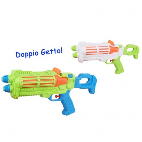 PISTOLA ACQUA DOPPIO GETTO 37CM  - 27680