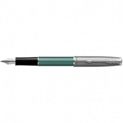 PENNA PARKER STILO F NERA GREEN SB CT  -