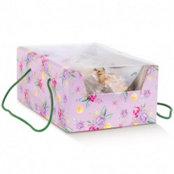 PRES. C/C 335X235X140 FLOWERS - 37734C