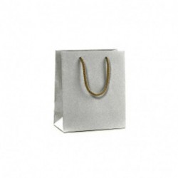 SHOPPER T/U 10X12+6,5CM BIANCA -