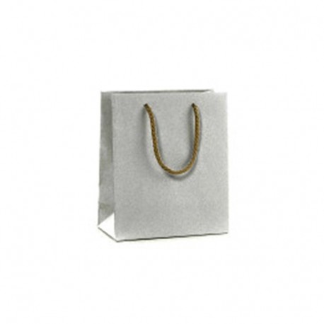 SHOPPER T/U 10X12+6,5CM BIANCA -