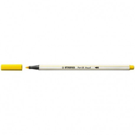 PENNARELLI STABILO PEN68 BRUSH GIALLO