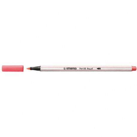 PENNARELLI STABILO PEN68 BRUSH ROSA CHIA