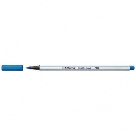 PENNARELLI STABILO PEN68 BRUSH AZZURRO