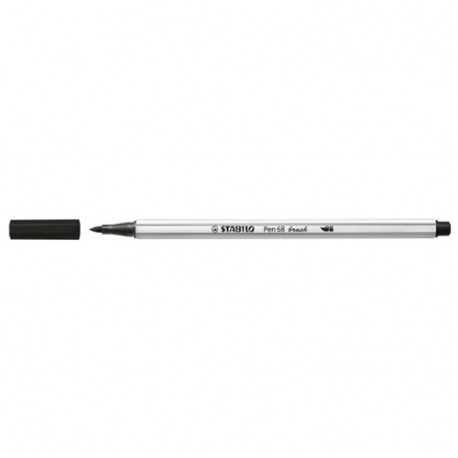 PENNARELLI STABILO PEN68 BRUSH NERO