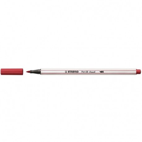 PENNARELLI STABILO PEN68 BRUSH ROSSO SCU