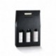 SC. 3 BOTTIGLIE 270X90X385 SETA NERO