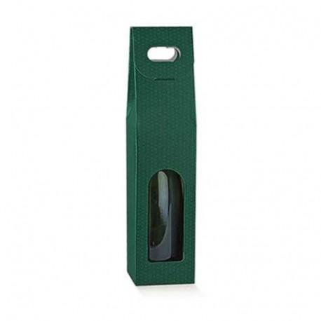 SC. 1 BOTTIGLIA 90X90X385 SPOT VERDE