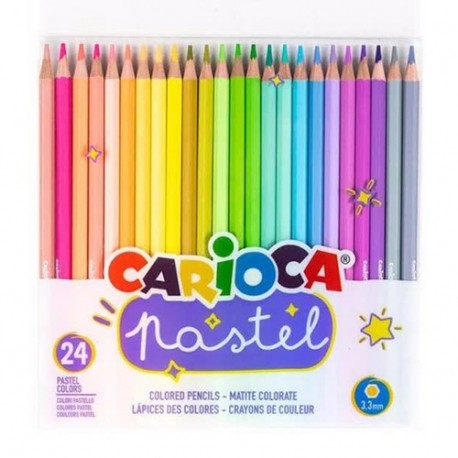 PASTELLI CARIOCA PASTEL 24PZ - 43310