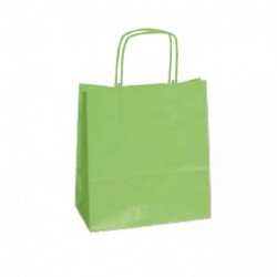 BORSA IN CARTA 22X10X29 VERDE