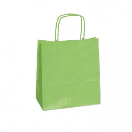 BORSA IN CARTA 22X10X29 VERDE