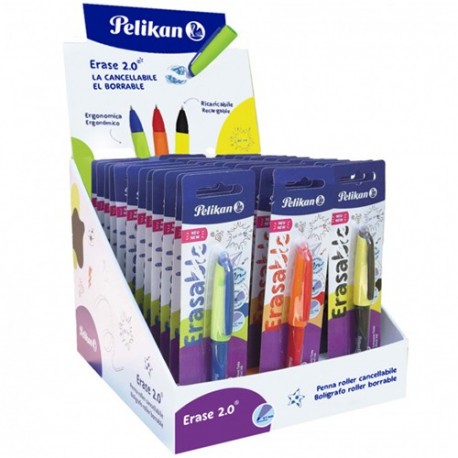 ESPOSITORE PELIKAN ERASE 2.0 PENNA+REFIL