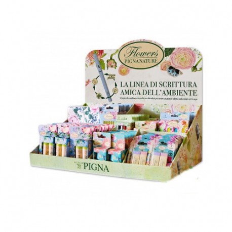 ESPOSITORE SCRITTURA FLOWERS PREALLEST.