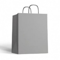 BORSA IN CARTA 18X8X24 GRIGIO