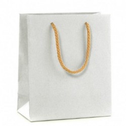 SHOPPER T/U 22X29+10CM BIANCO -