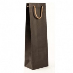 SHOPPER T/U 12X39+9CM VINO NERO
