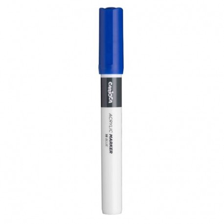 MARCATORI CARIOCA ACRILICI BLU 6PZ
