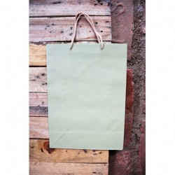 SHOPPER IN CARTA 27X37+12CM VERDE 14 -