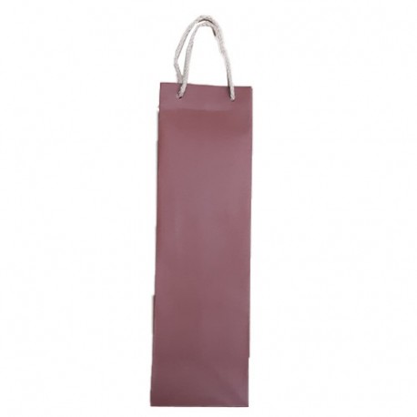 BORSA IN CARTA 12X41+12CM BORDEAUX