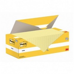 POST-IT NOTES GIALLO 76X76 1X100FF12+12