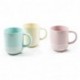 TAZZA NEW BONE CHINA 330ML DECORI ASS.