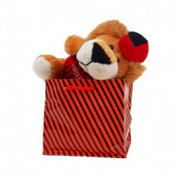 PELUCHE C/SACCHETTO ROSSO