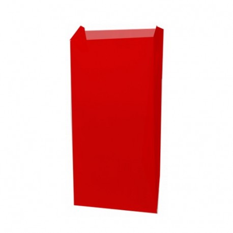 SACCHETTO PER ALIMENTI ROSSO L. 8X16CM -