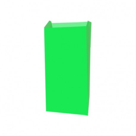 SACCHETTO PER ALIMENTI VERDE L 8X16CM -