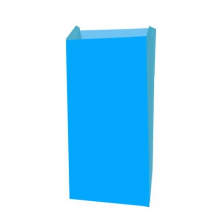 SACCHETTO PER ALIMENTI AZZURRO 8X16CM -