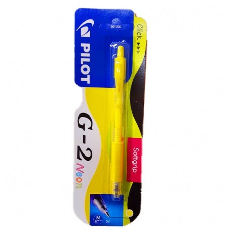 PENNA G2 GIALLO NEON PILOT BLISTER 1 PZ