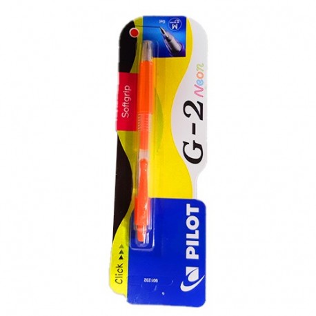 PENNA G2 ARANCIO NEON PILOT BLISTER 1 PZ