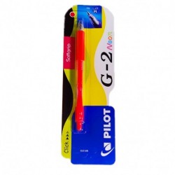 PENNA G2 ROSSO NEON PILOT BLISTER 1 PZ