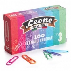 FERMAGLI LEONE COLORATI PLAS N°3 -FXP103