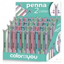 PENNE A SCATTO 2 COLORI COLOR X YOU