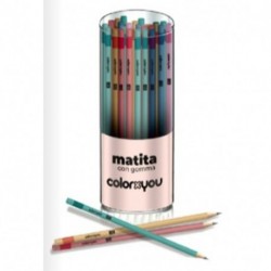 MATITE CON GOMMINO COLOR X YOU 72PZ