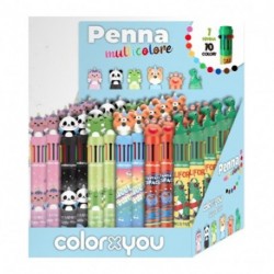 PENNE A SCATTO 10 COLORI COLOR X YOU