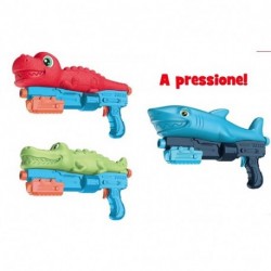 PISTOLA ACQUA ANIMALI A PRESSIONE 32CM