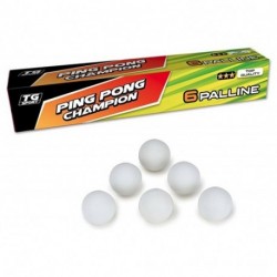 CONFEZIONE 6 PALLINE PINGPONG  - 53007