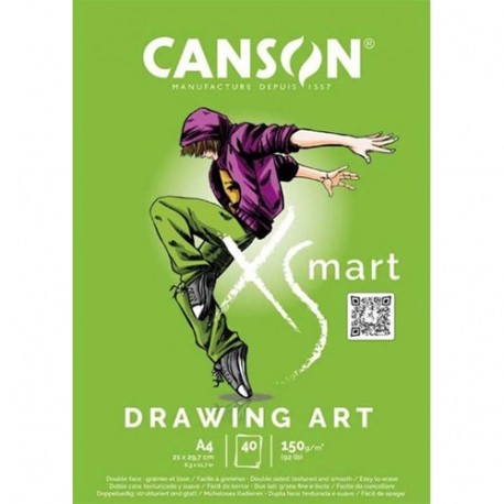 BLOCCO CANSON A4 150G DESSIN. -