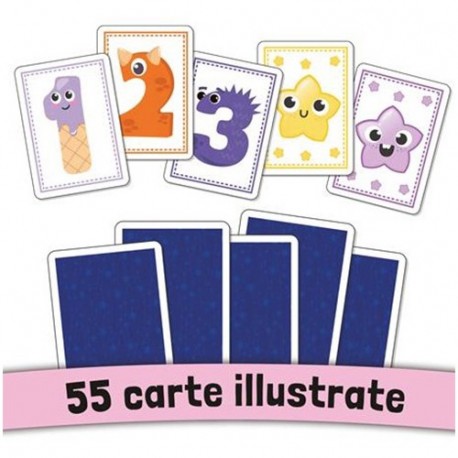 LISC. GIOCO LE CARTE DEI BAMBINI 123 STE