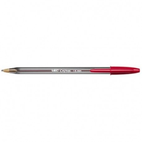 PENNA BIC CRISTAL LARGE ROSSO